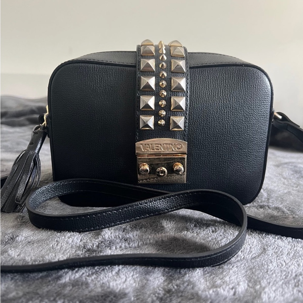Valentino By Mario Valentino Rockstud Corssbody Bag